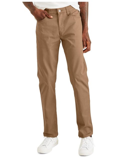 Dockers Natural Jean Cut Straight-fit All Seasons Tech Khaki Pants for men