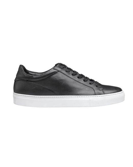 Johnston & Murphy Black Jake Lace To Toe Sneaker for men