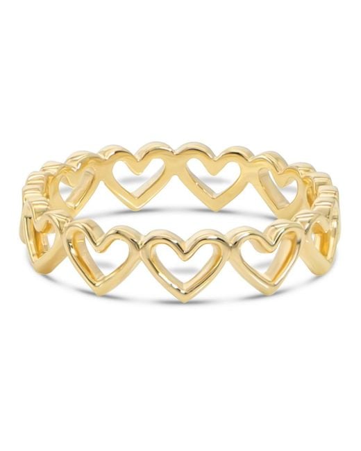 DEVATA Metallic Sweet Heart Ring