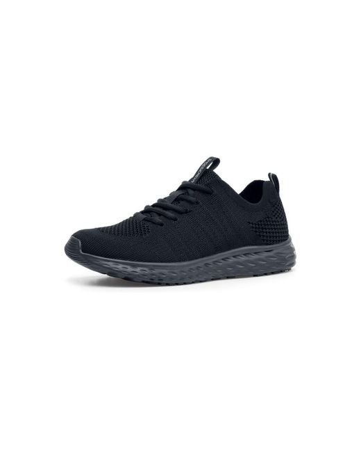 Shoes for Crews Blue Everlight Slip Resistant Water Resistant Work Shoes