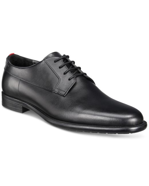 Boss Black Hugo By Kyron Plain Leather Derby Dress Shoe for men