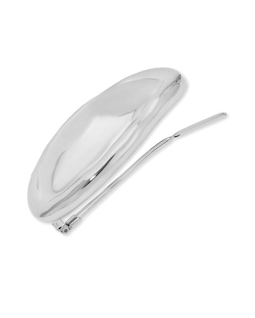 Ettika Metallic Oval Lux Hinge Barrette
