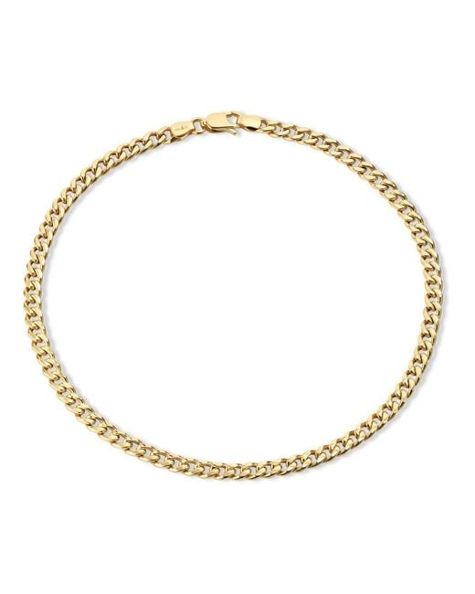 DEVATA Metallic Cuban Chain Bracelet