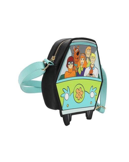 Scooby Doo Mystery Machine Crossbody Bag - 8 Inch Women's Novelty Purse