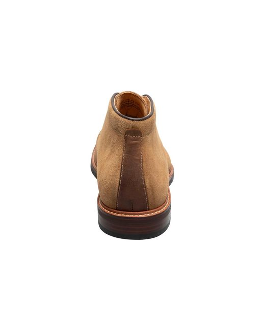 Florsheim Brown Anthem Plain Toe Chukka Boot for men