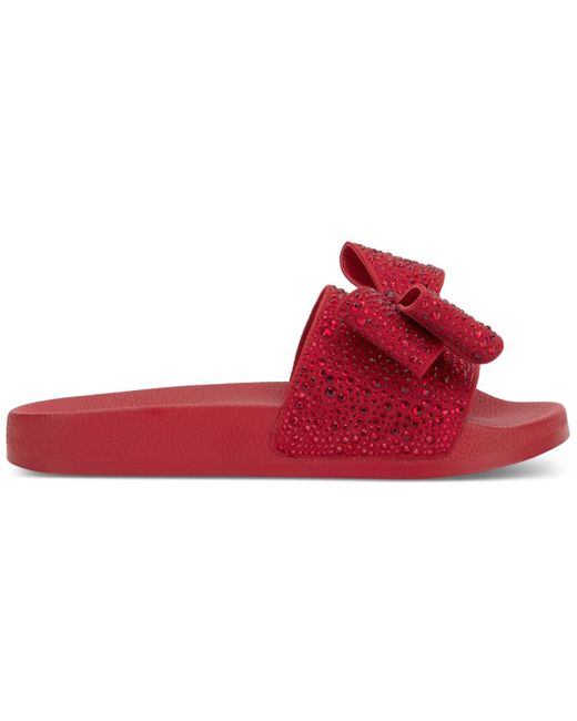 INC International Concepts Red Peymin Pool Slides