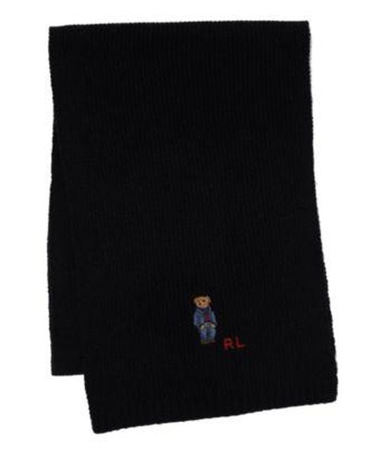 Polo Ralph Lauren Black Ralph Lauren Polo Scarves for men