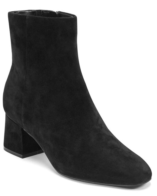 Rockport Black Okaeli Zipper Booties