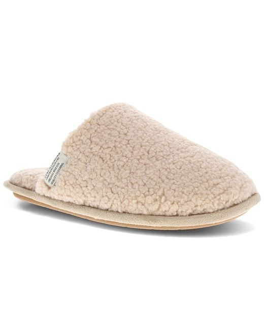 Levi's Natural Lacey Round Toe Lightweight Scuff Slippers