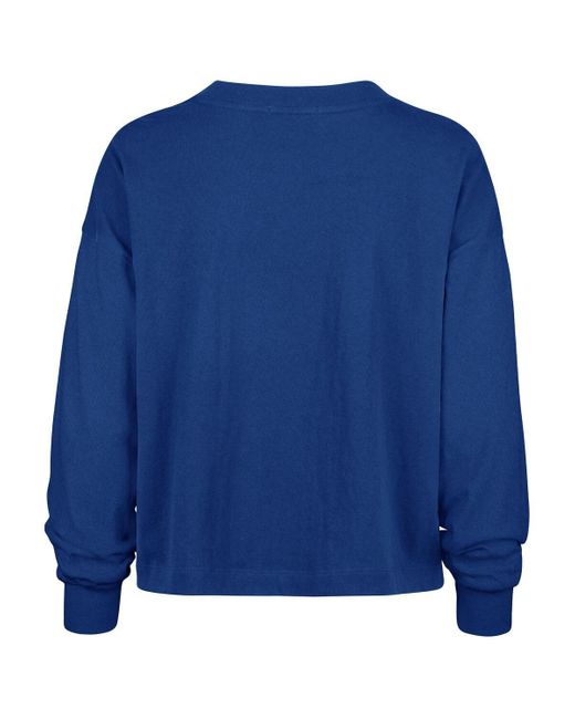 '47 Blue Buffalo Bills Plus Size Muse Sydney Long Sleeve T-shirt
