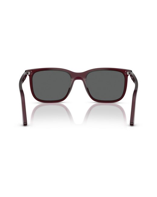 Persol Black Round Renzo Sunglasses
