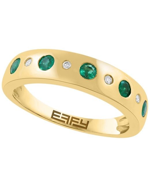 Effy Metallic Emerald (1/3 Ct. T.w.