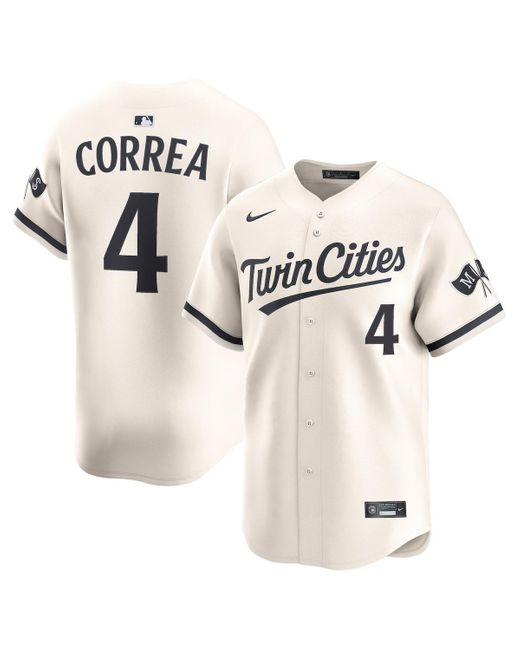 Nike White Carlos Correa Minnesota Twins Alternate Limited Player Jersey for men