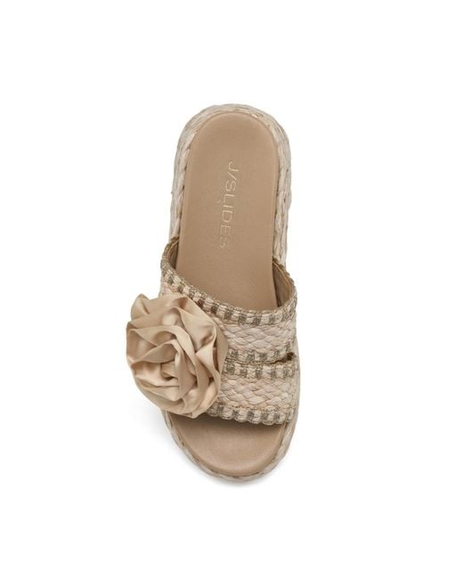 J/Slides Natural Bree Sandal