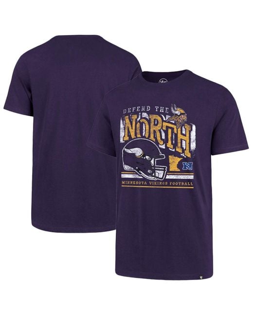 '47 Blue Minnesota Vikings Regional Super Rival T-shirt for men
