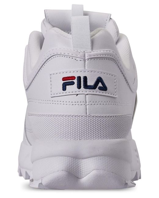 Fila Gray Disruptor Ii Casual Athletic Sneakers From Finish Line for men