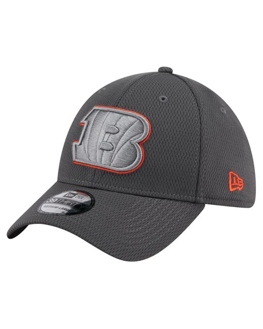 KTZ Gray Cincinnati Bengals Main 39thirty Flex Hat for men
