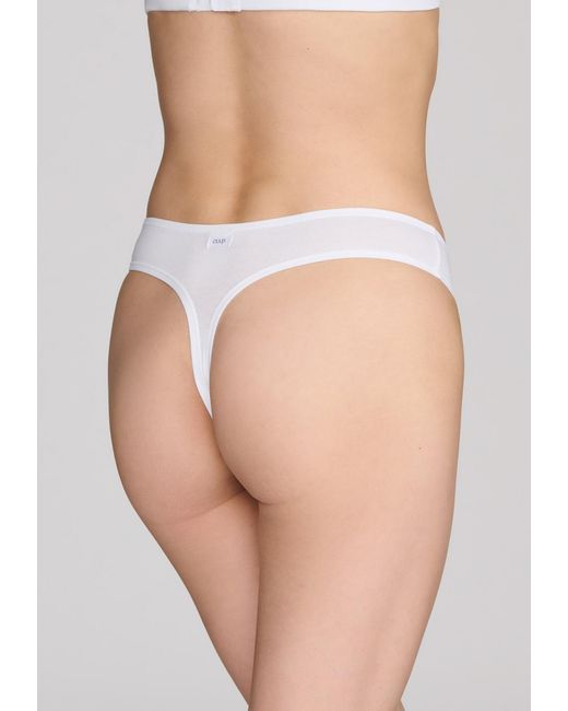 CUUP White The Thong- Cotton