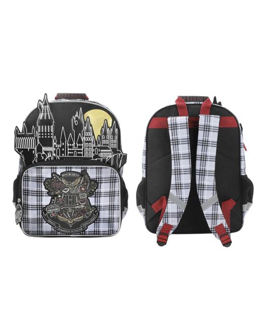 Harry Potter Black Crest 16" Kid's Backpack For School And Travel