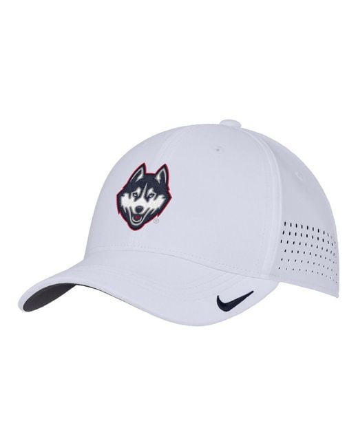 Nike Blue Uconn Huskies 2025â On-field Performance Flex Hat