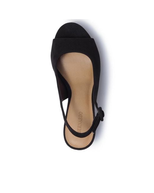 Bernardo Black Bernardo Vega Platform Heel