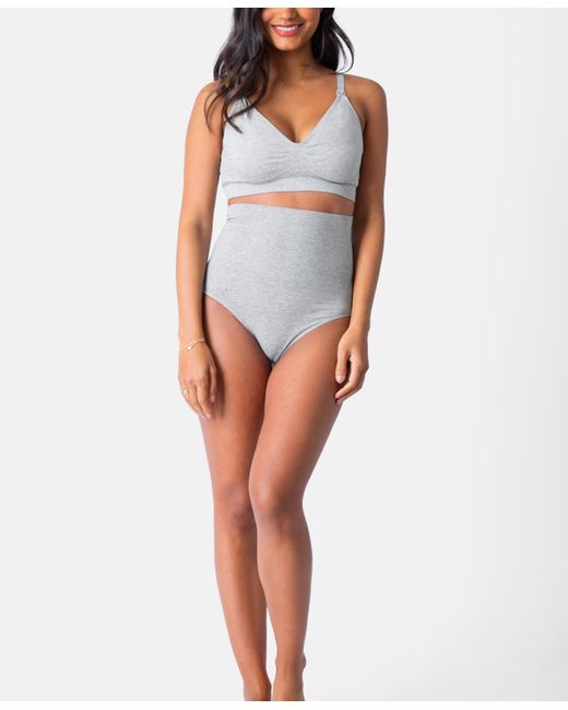 Seraphine Blue Post Maternity Shaping Panties – Grey Blush Twin Pack
