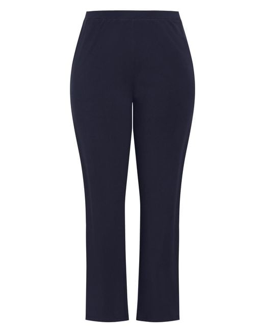 Avenue Blue Active Pant