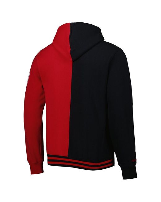 Mitchell & Ness Red Black for men