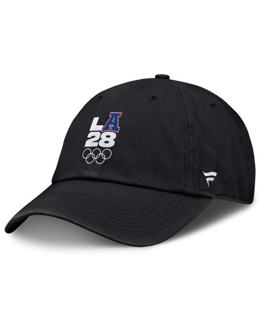 Fanatics Black La28 Summer Olympics Archer Adjustable Hat for men