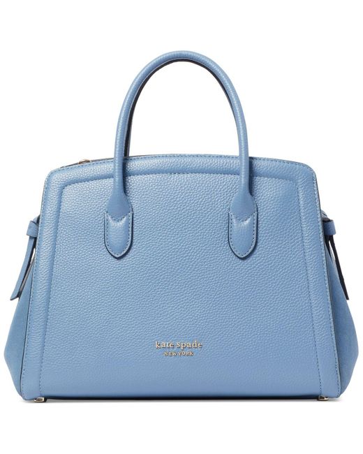 KATE SPADE NY Loop Tassel Leather Shoulder Bag ~ TIDEPOOL BLUE