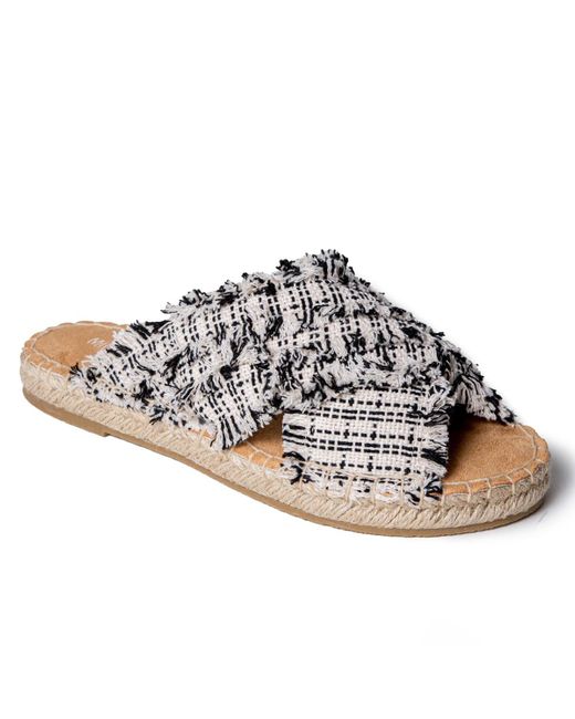 Minnetonka Multicolor Pearle Crossband Espadrille Sandals