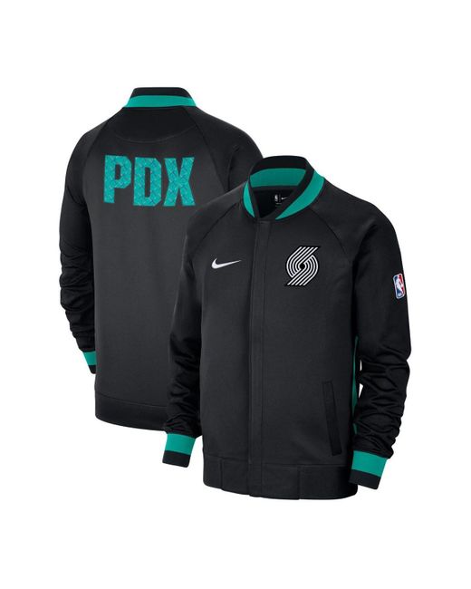 Nike Black And Green Portland Trail Blazers 2022/23 City Edition ...
