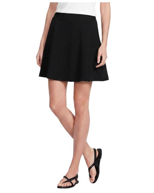 Lands' End Black Starfish Skort