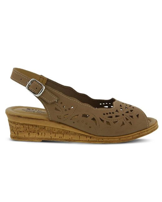 Spring Step Black Orella Slingbacks