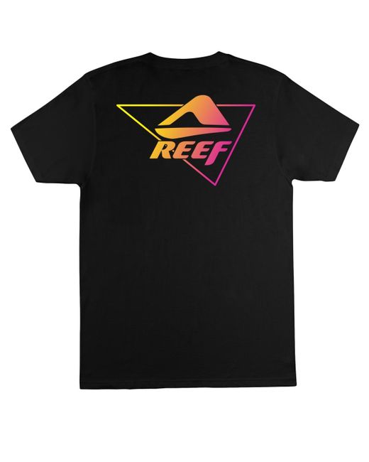 Reef Black Jojo Short Sleeve T-shirt for men