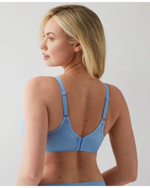 Wacoal Blue Basic Beauty Full-figure Underwire Bra 855192