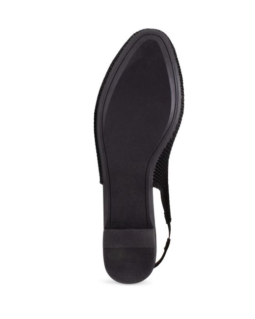 Danskin Black Blossom Slip-on Flats