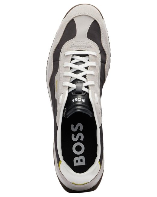 Boss White By Hugo Zayn Lace-up Sneakers for men