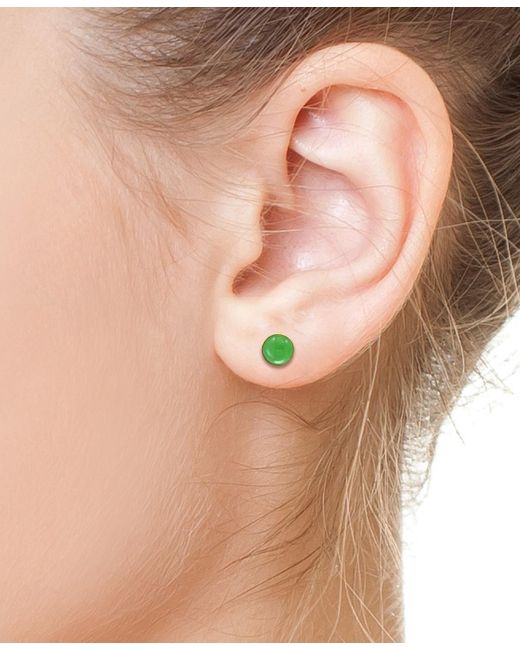 Effy Green Effy Dyed Stud Earrings