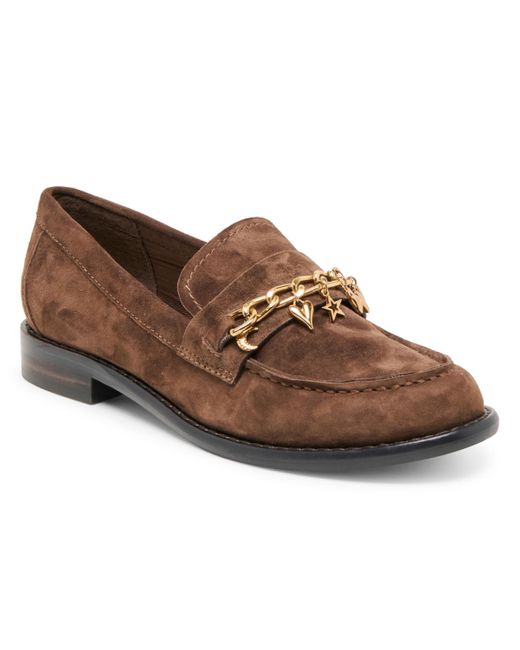 Dolce Vita Brown Waylen Slip On Loafers