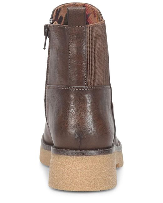 b.ø.c. Brown Jayla Zipper Booties