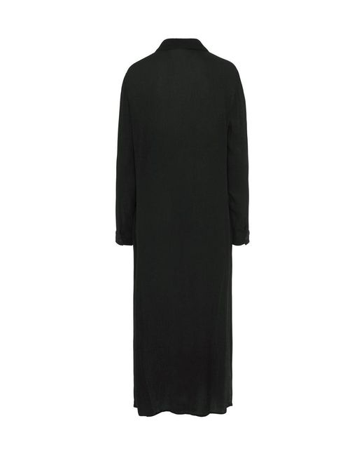 Lascana Black Button Down Dress