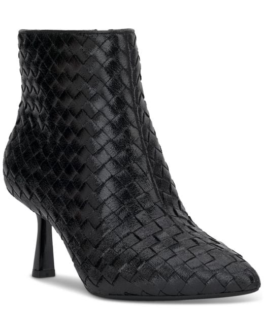 INC International Concepts Women's Black Raisie Dress Booties