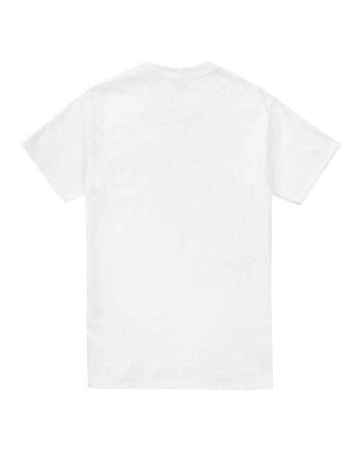 Army Of Darkness White Logovision Hail To The King T Shirt for men