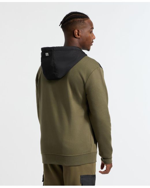 Ecko' Unltd Green Chisel Zip Up Hoodie for men