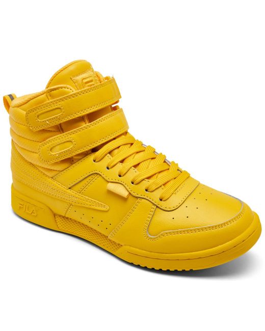 mustard fila sneakers