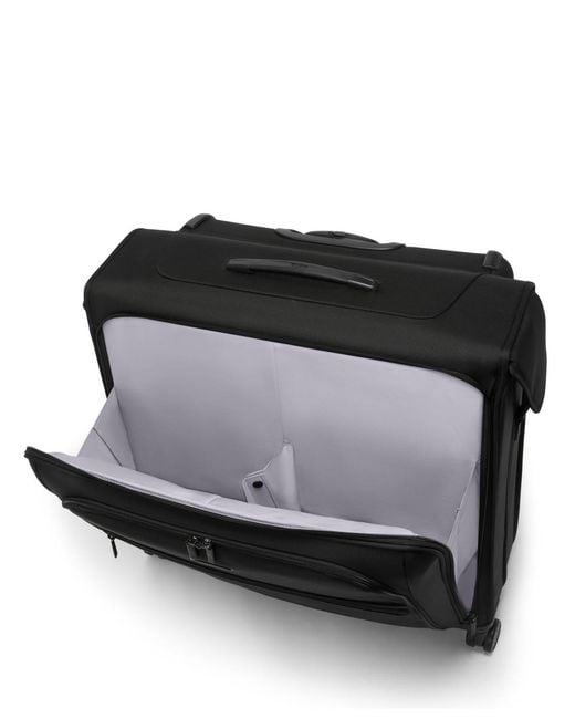 Tumi Black Alpha Large Garment Checked Bag