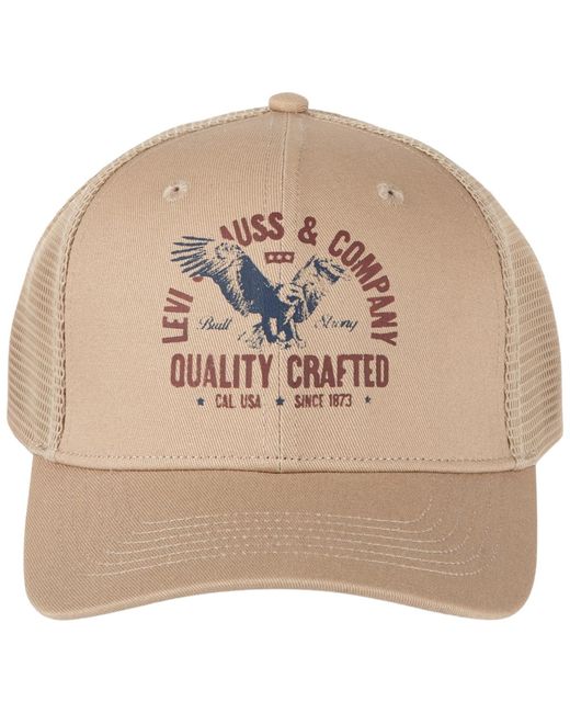Levi's Natural Twill Trucker Cap for men