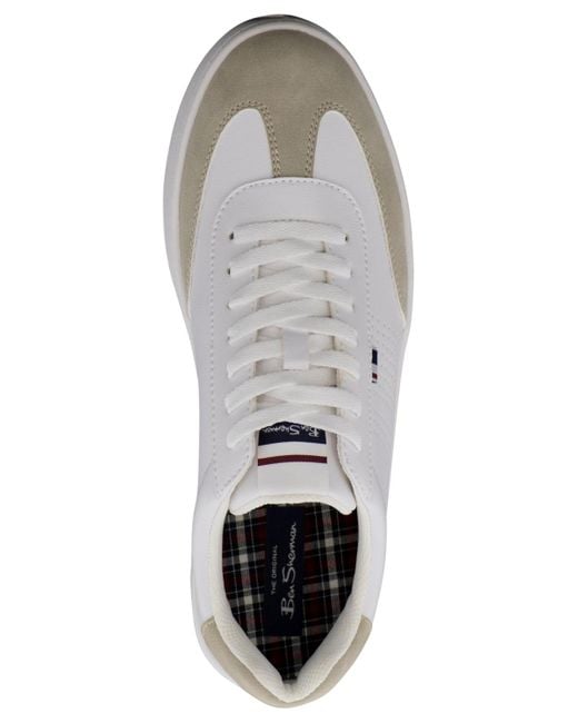 Ben Sherman Gray Glasgow Low Casual Sneakers From Finish Line for men