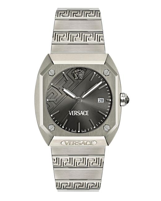 Versace Swiss Gray Bracelet Watch 44mm for men